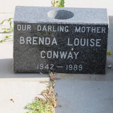 CONWAY Brenda Louisa 1942-1989