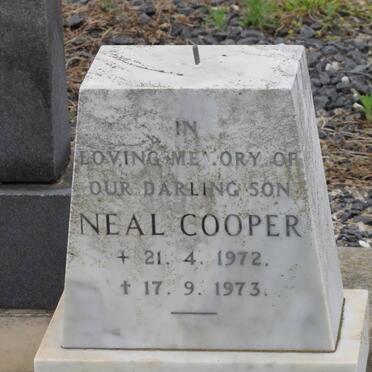 COOPER Neal 1972-1973