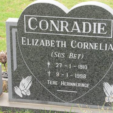 CONRADIE Elizabeth Cornelia 1910-1998