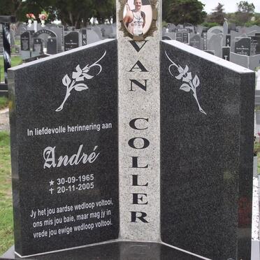 COLLER André Gerhard, van 1965-2005