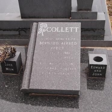 COLLETT Bernard Alfred Percy 1961-1993