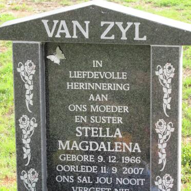 COETZER Stella Magdalena formerly VAN ZYL 1966-2007
