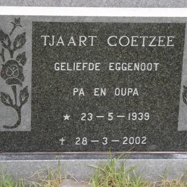 COETZEE Tjaart 1939-2002