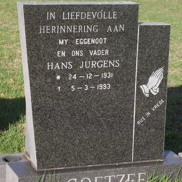 COETZEE Hans Jurgens 1931-1993