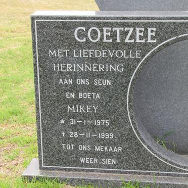 COETZEE Mikey 1975-1999