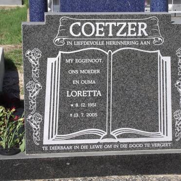 COETZER Loretta 1951-2005