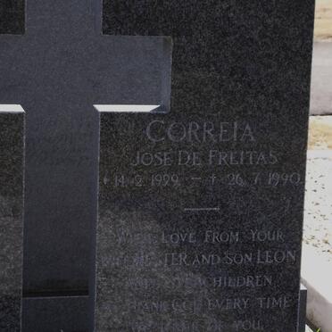 CORREIA Jose De Freitas 1929-1990
