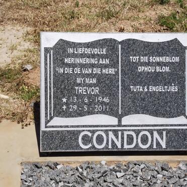 CONDON Trevor 1946-2011