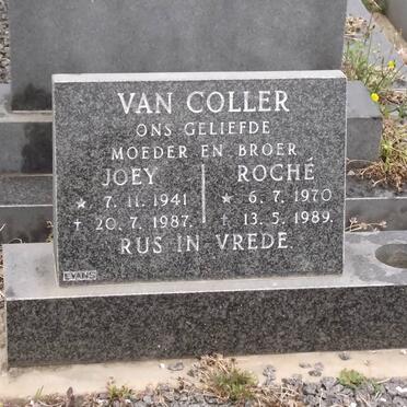 COLLER W.J., van 1941-1987 :: COLLER Roché, van 1970-1989