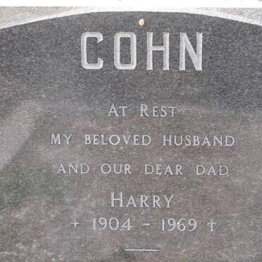 COHN Harry 1904-1969