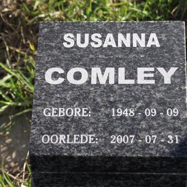 COMLEY Susanna 1948-2007