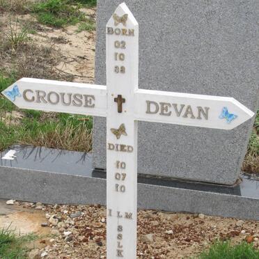 CROUSE Devan 1988-2010