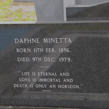 DAVIES Marchant Starr 1895-1973 &amp; Daphne Minetta 1896-1979