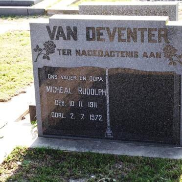 DEVENTER Michael Rudolph, van 1911-1972
