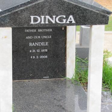 DINGA Bandile 1978-2008