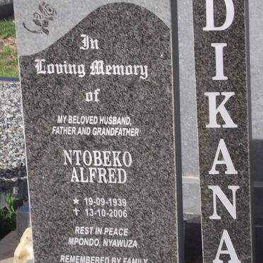 DIKANA Ntobeko Alfred 1939-2006