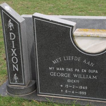 DIXON George William 1949-1999