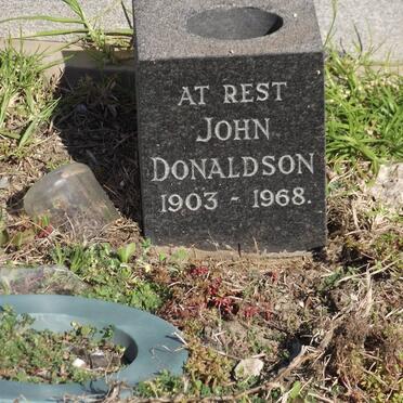 DONALDSON John 1903-1968