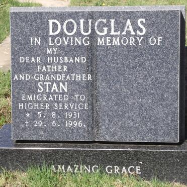 DOUGLAS Stan 1931-1996