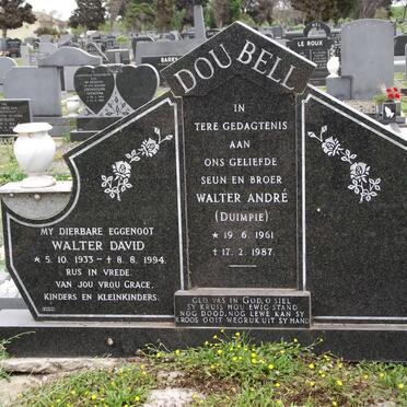 DOUBELL Walter David 1933-1994 :: DOUBELL Walter Andre 1961-1987