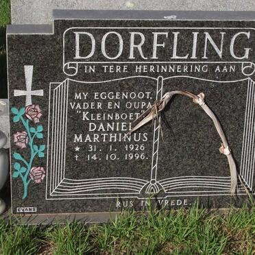 DORFLING Daniel Marthinus 1926-1996