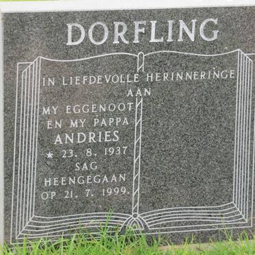 DORFLING Andries 1937-1999