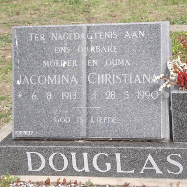 DOUGLAS Jacomina Christiana 1913-1990