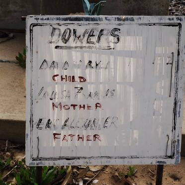 DOWERS E A. 1927-1991 &amp; Louisa Francis 1947-1972 :: DOWERS