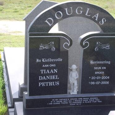 DOUGLAS Tiaan Daniel Petrus 2004-2006