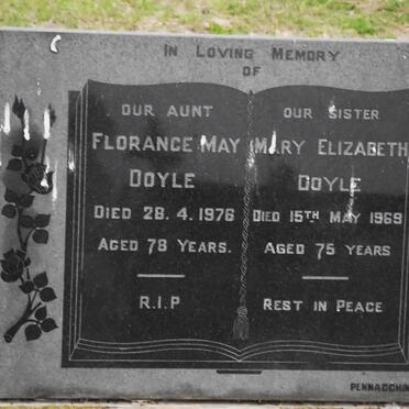 DOYLE Florance May -1976 :: DOYLE Mary Elizabeth -1969