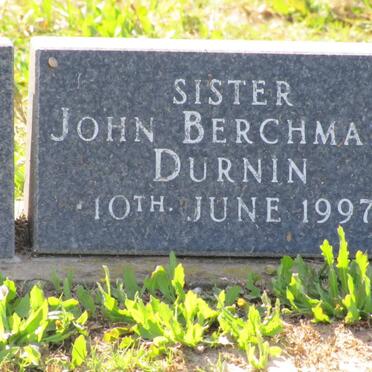 DURNIN John Berchmans 1908-1997