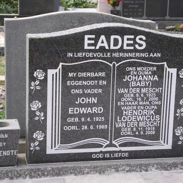 EADES :: MESCHT, van der