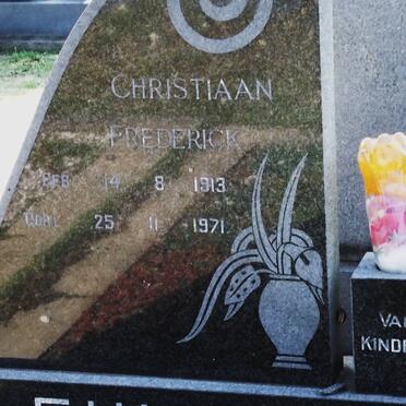 EHLERS Christiaan Frederick 1913-1971