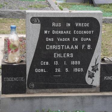 EHLERS Christiaan F.B. 1899-1969