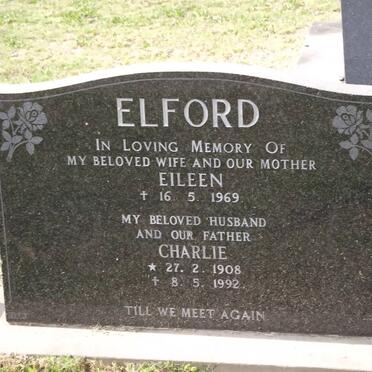 ELFORD Charlie 1908-1992 &amp; Eileen -1969