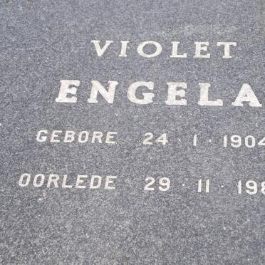 ENGELA Violet 1904-1982