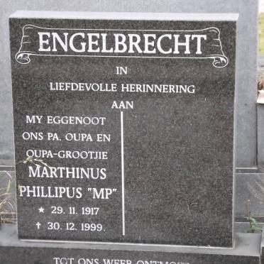 ENGELBRECHT Marthinus Phillipus 1917-1999