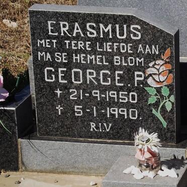 ERASMUS George P. 1950-1990