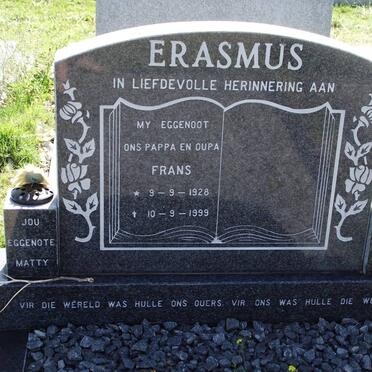 ERASMUS Frans 1928-1999