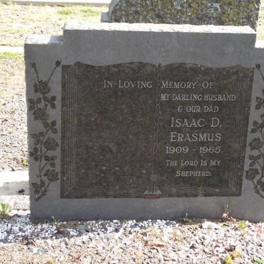 ERASMUS Isaac D. 1909-1965