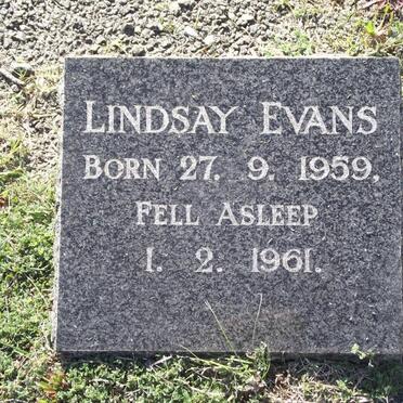 EVANS Lindsay 1959-1961