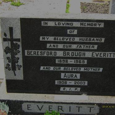 EVERITT Beresford Brough 1898-1965 &amp; Aura Josefina 1908-2003
