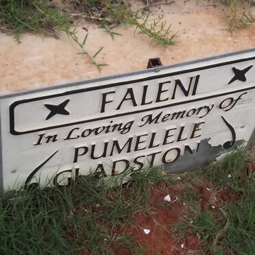 FALENI Pumelele Gladstone 1973-2006