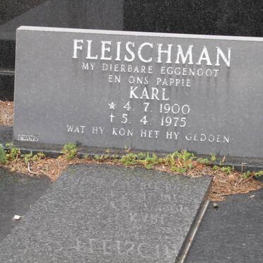 FLEISCHMAN Karl 1900-1975