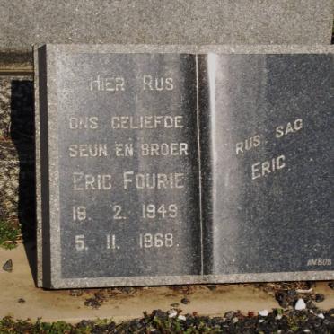 FOURIE Eric 1949-1968