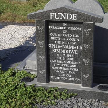 FUNDE Siphe-Namhla Simnikiwe 1988-2010