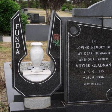 FUNDA Vuyile Gladman 1955-1996