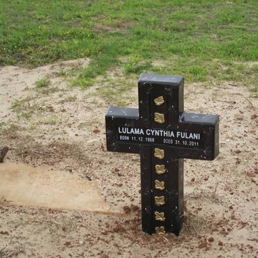 FULANI Lulama Cynthia 1968-2011