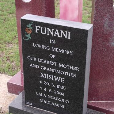 FUNANI Misiwe 1935-2004
