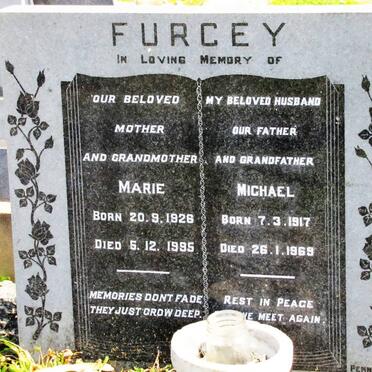 FURCEY Michael 1917-1969 &amp; Marie 1928-1995